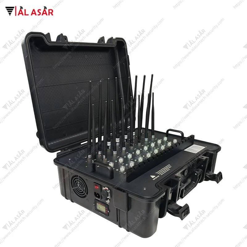 16-Band Suitcase Signal Jammer